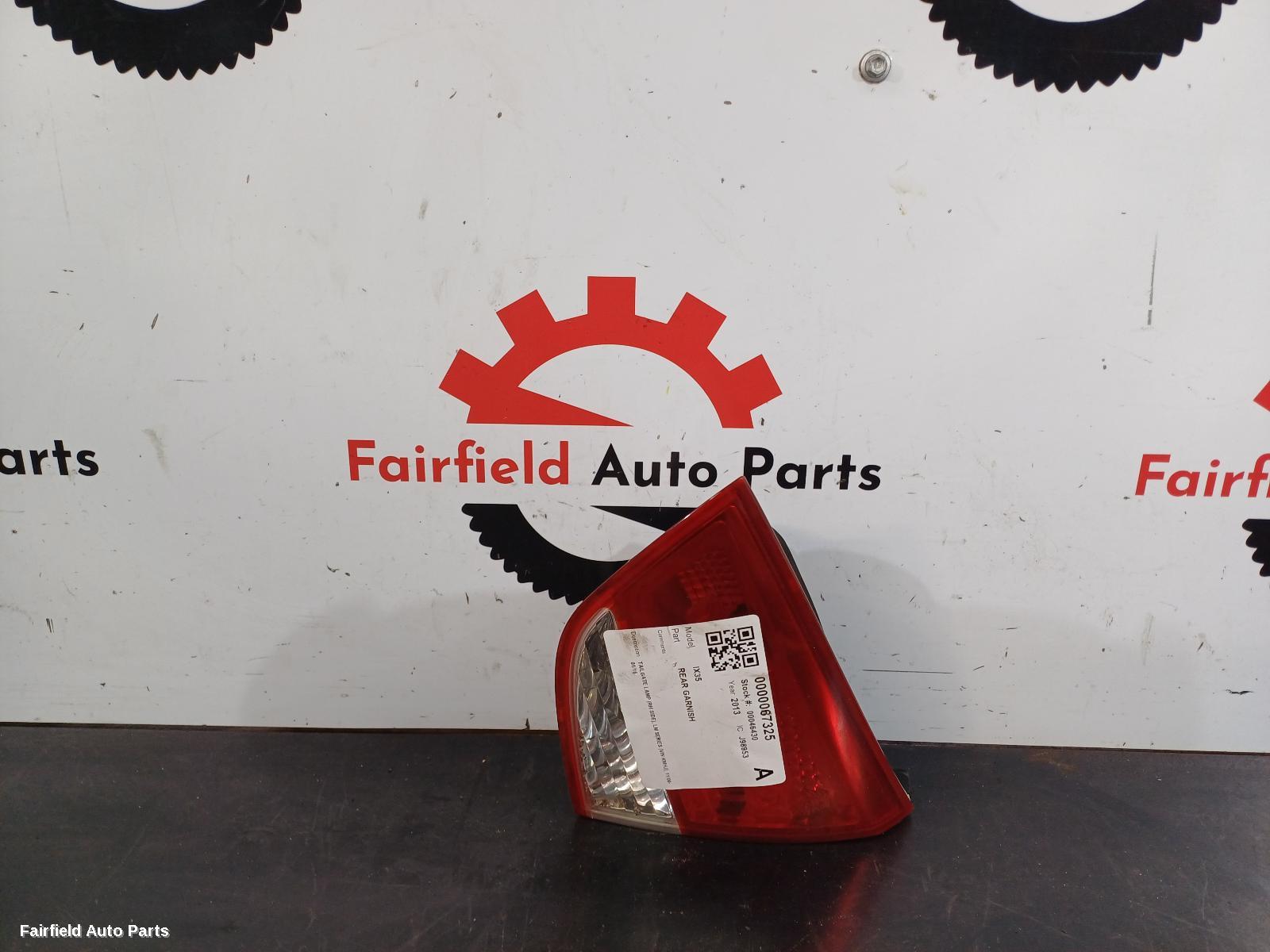 2009-2016 Hyundai Ix35 Rear Garnish