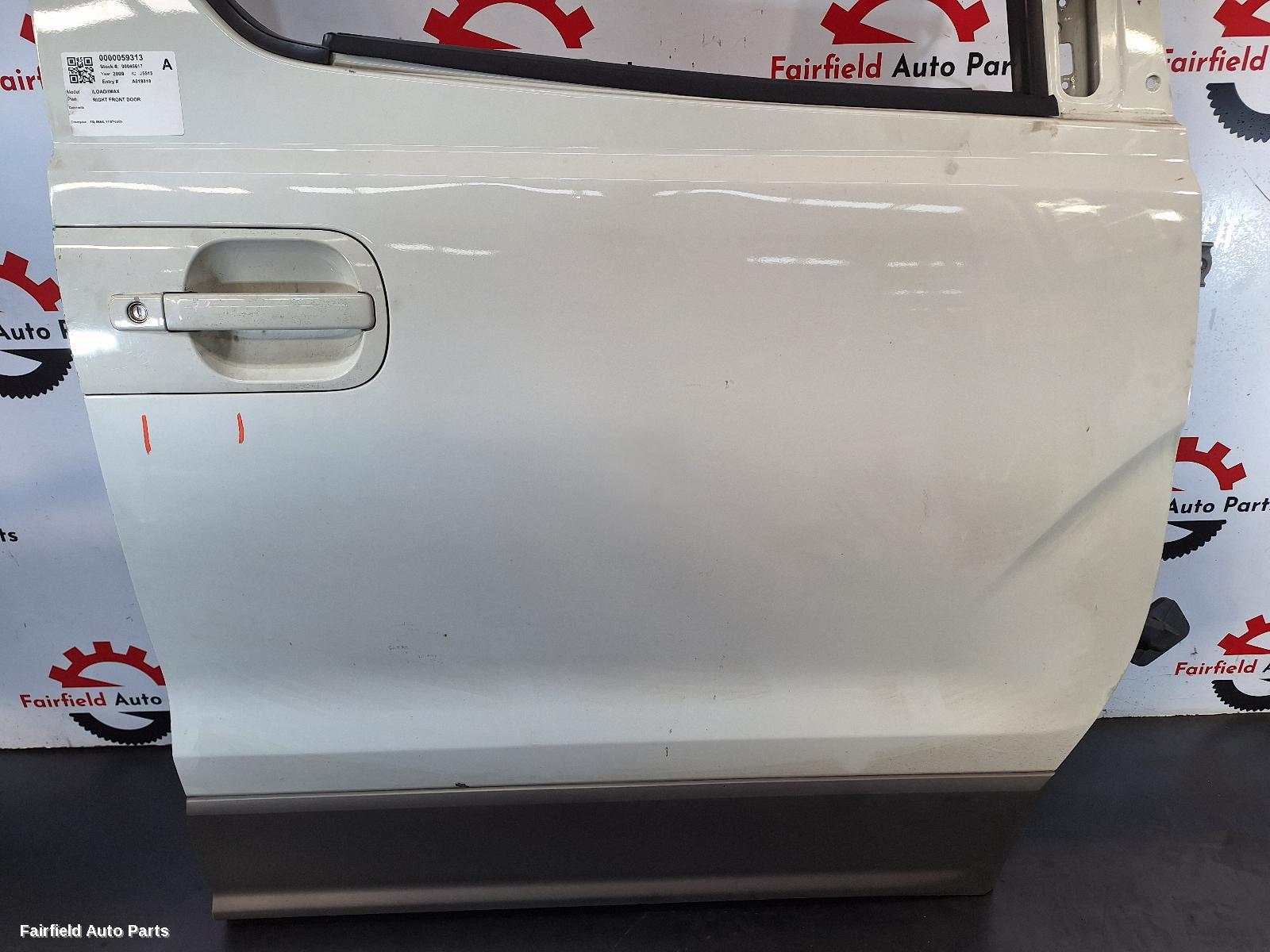 2007-2021 Hyundai Iload/imax Right Front Door