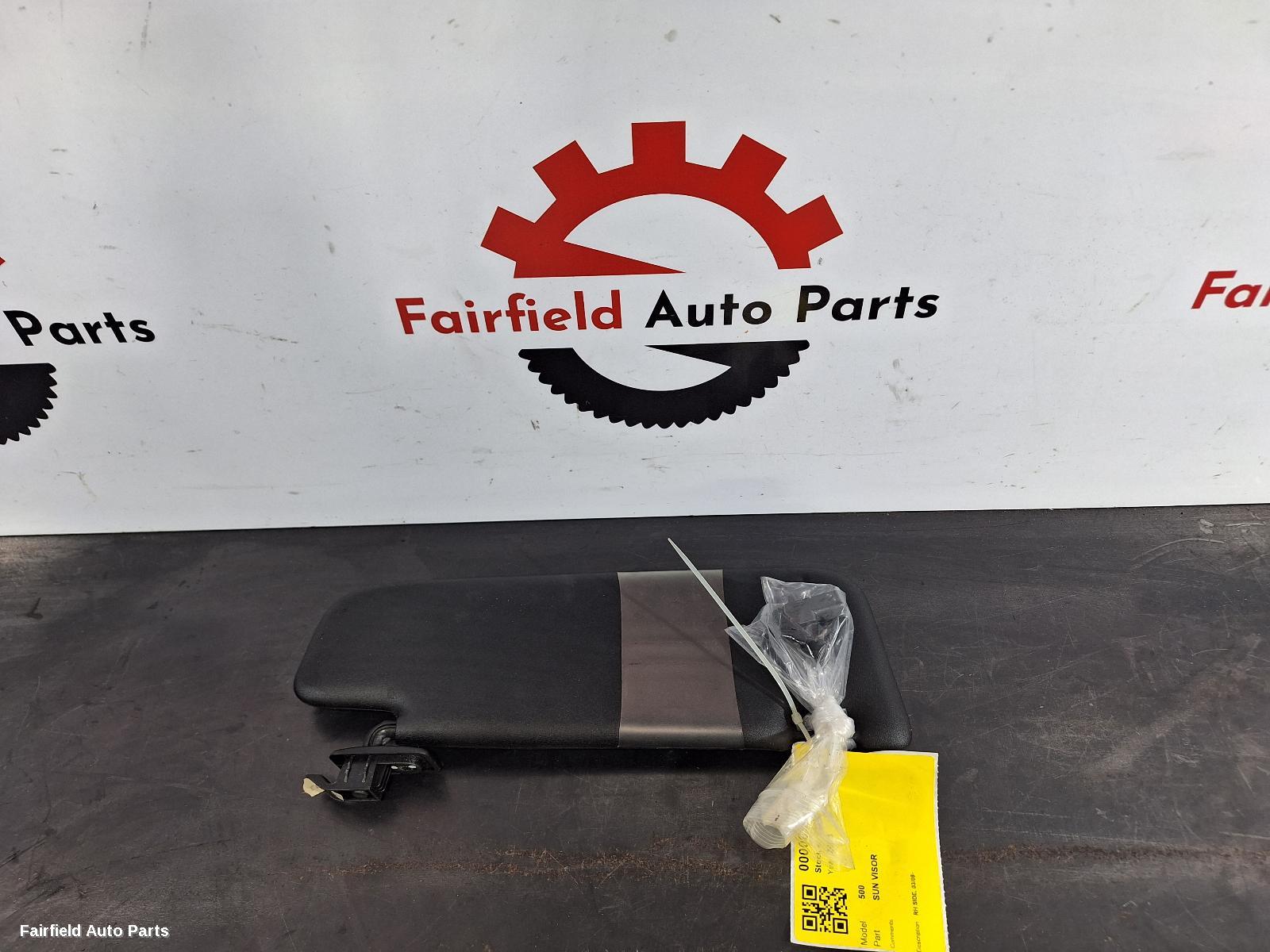 2008-2024 Fiat 500 Sunvisor