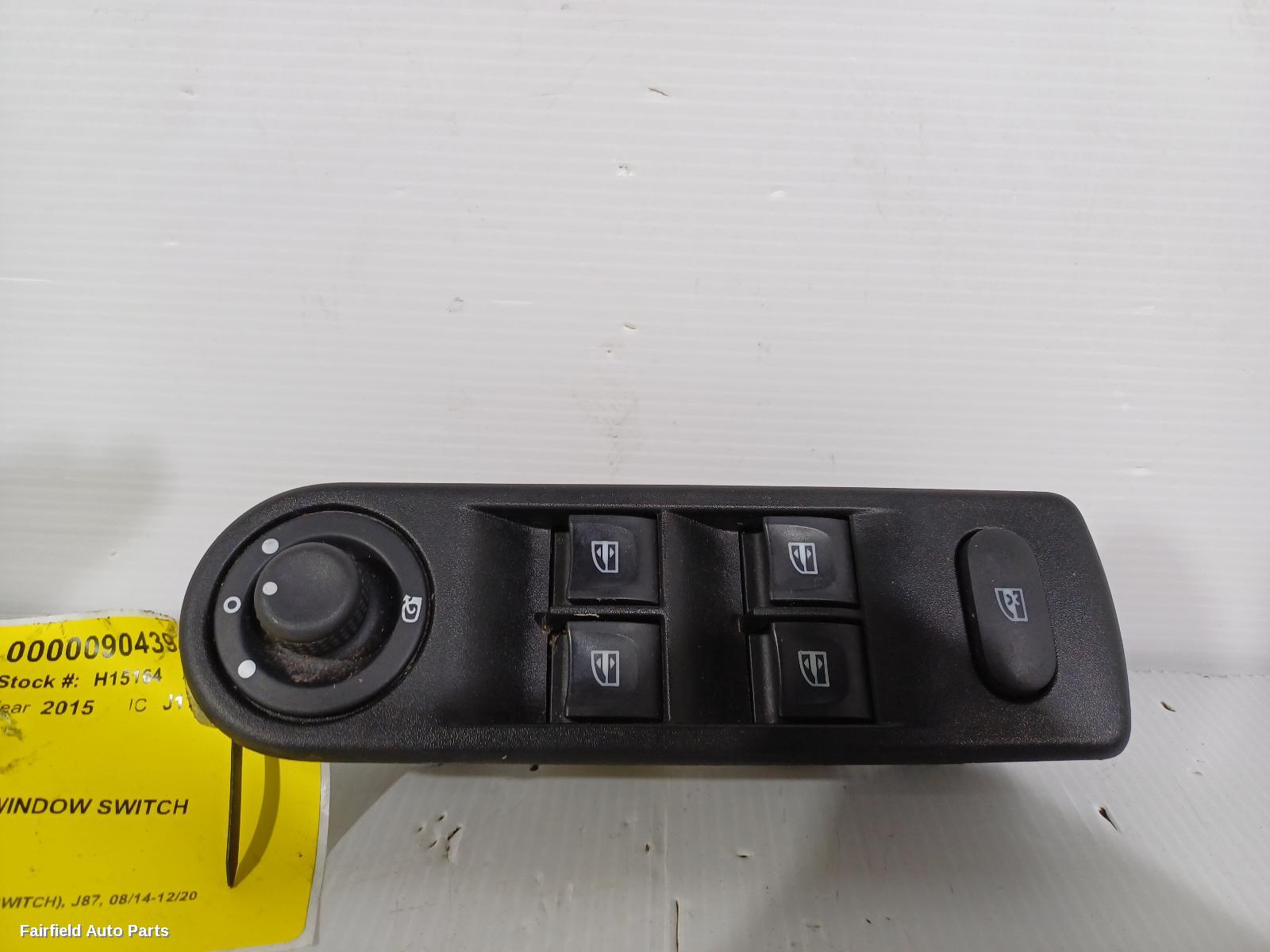 2014-2020 Renault Captur Pwr Dr Wind Switch