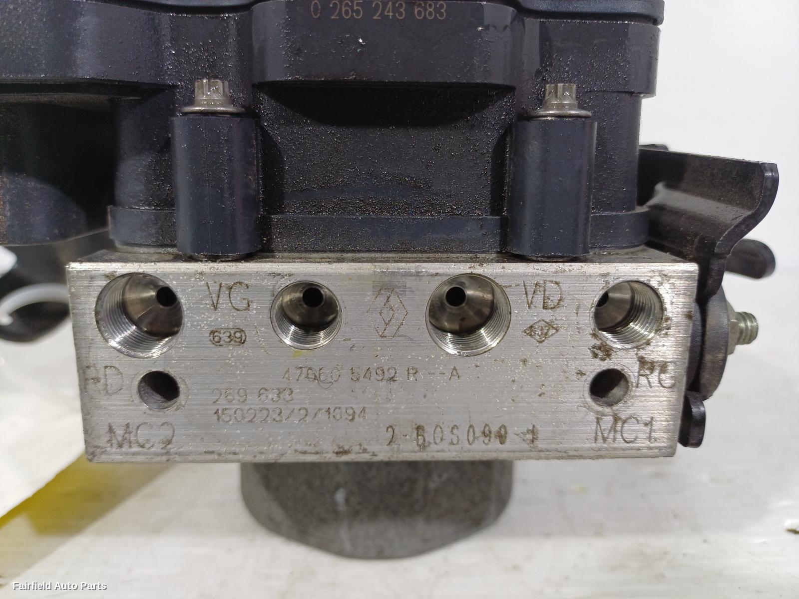 2014-2019 Renault Captur Abs Pump Modulator