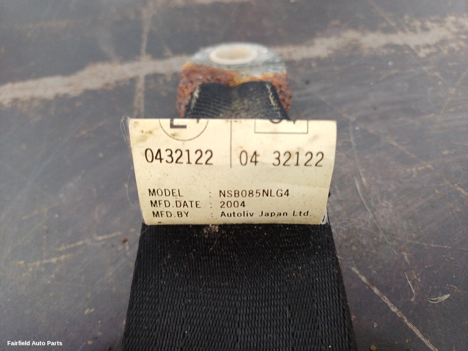 2000-2005 Nissan Pulsar Seatbelt Stalk