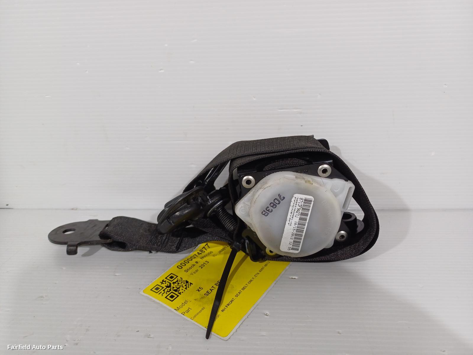 2007-2013 Bmw X5 Seatbelt Stalk