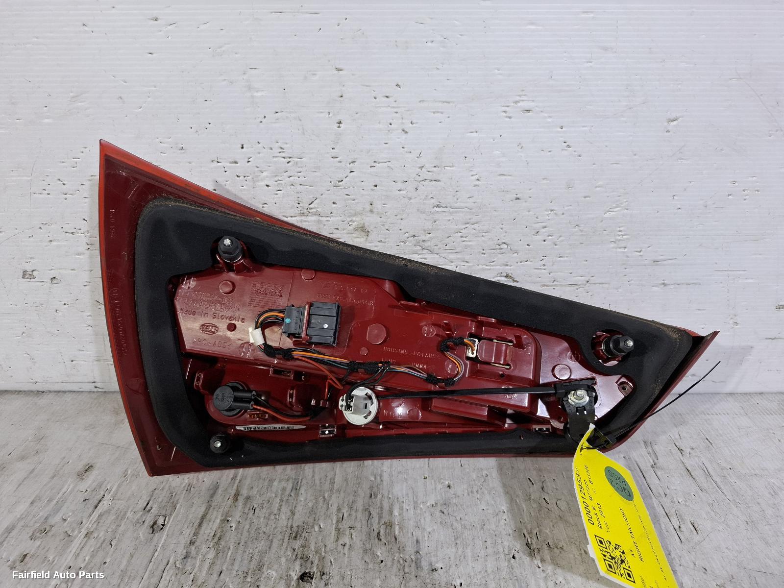 2010-2015 Audi A1 Right Taillight