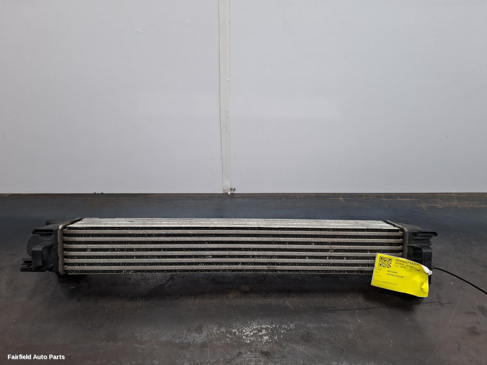 2010-2016 Renault Megane Intercooler