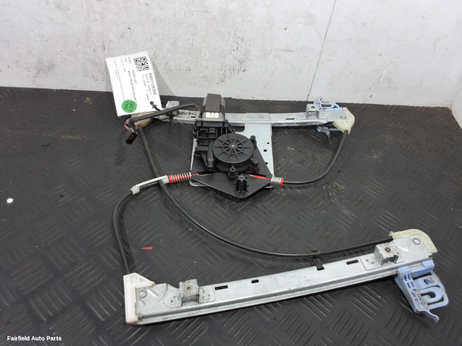 2008-2014 Ford Territory Right Rear Wnd Reg Motor
