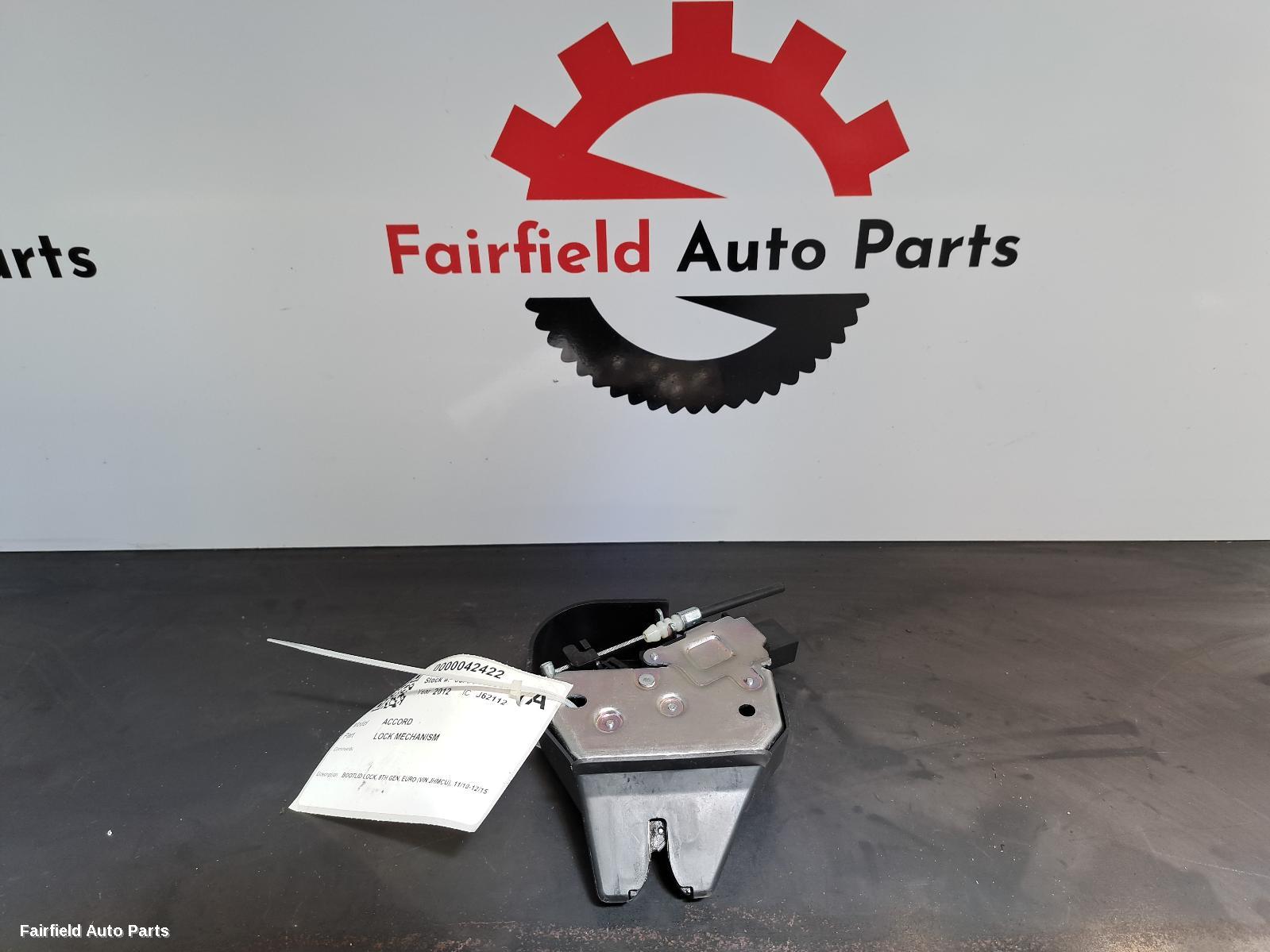 2010-2015 Honda Accord Door Boot Gate Lock