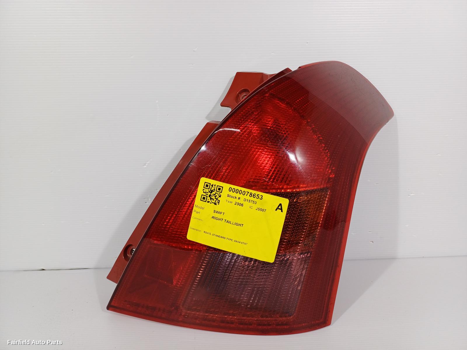 2004-2007 Suzuki Swift Right Taillight