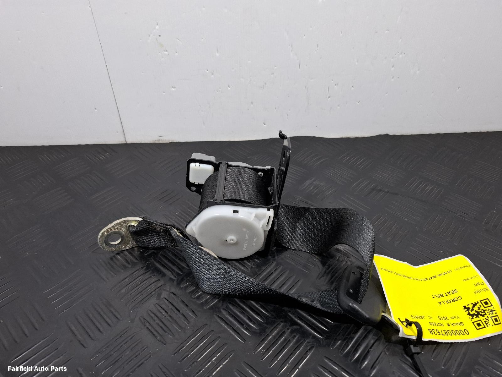 2015-2018 Toyota Corolla Seatbelt Stalk
