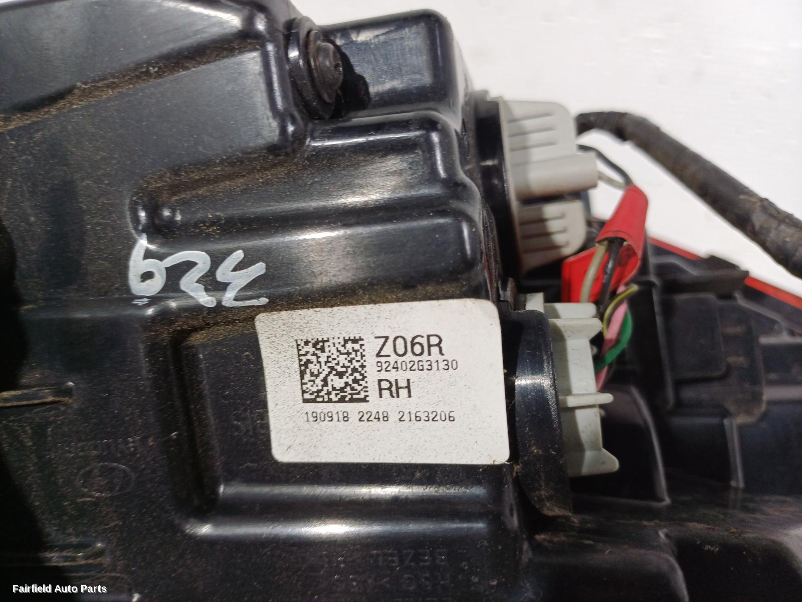 2017-2023 Hyundai I30 Right Taillight