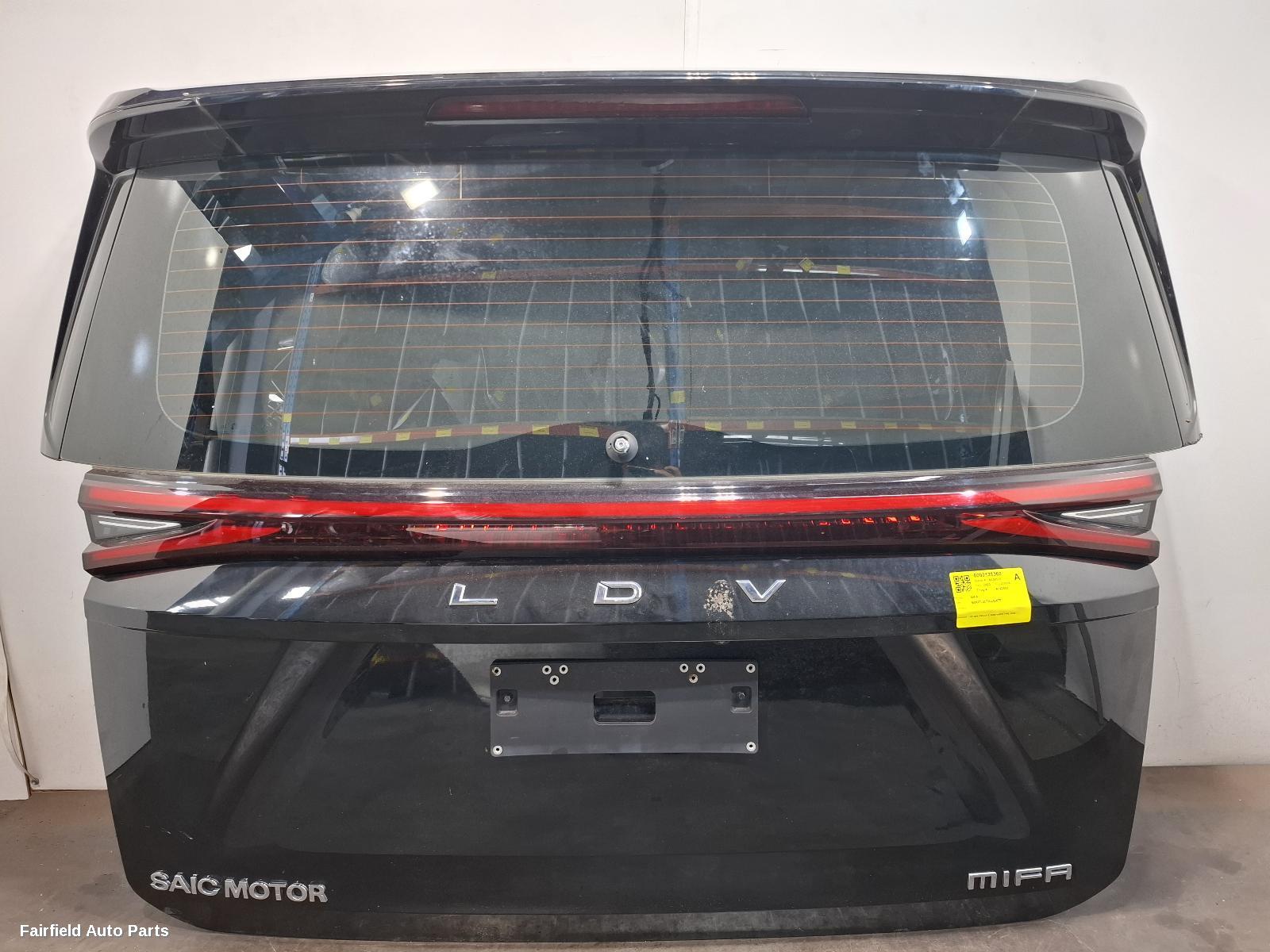 2022-2024 Ldv Mifa Bootlid Tailgate