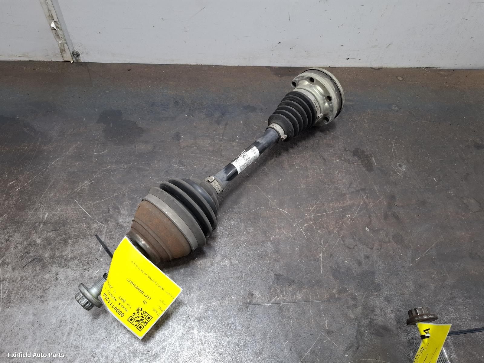 2014-2018 Audi Q3 Left Driveshaft