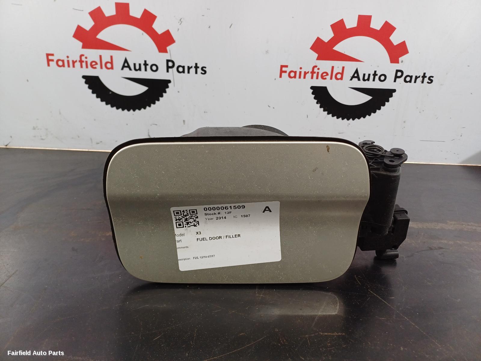 2010-2017 Bmw X3 Fuel Door   Filler