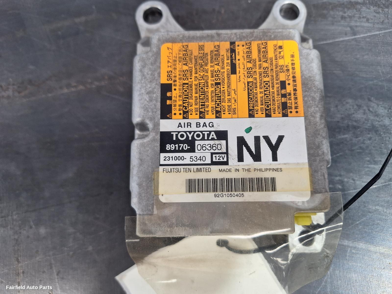 2009-2011 Toyota Camry Airbag Module Sensor