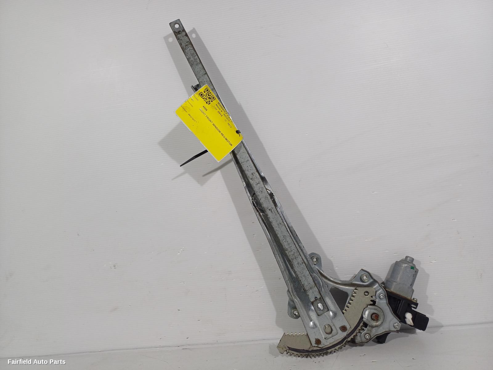2012-2017 Peugeot 4008 Right Front Window Reg Motor