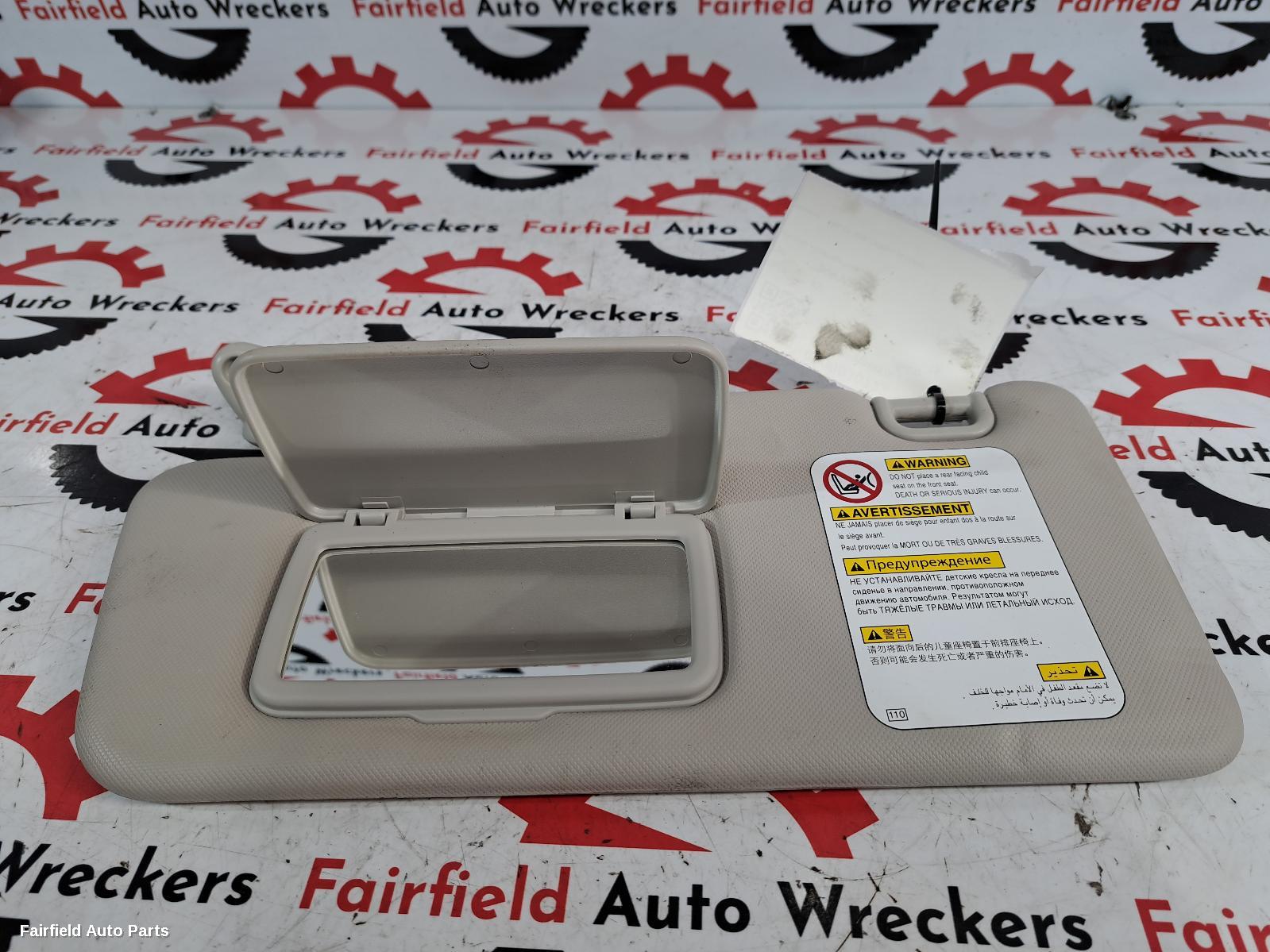 2011-2017 Subaru Xv Sunvisor
