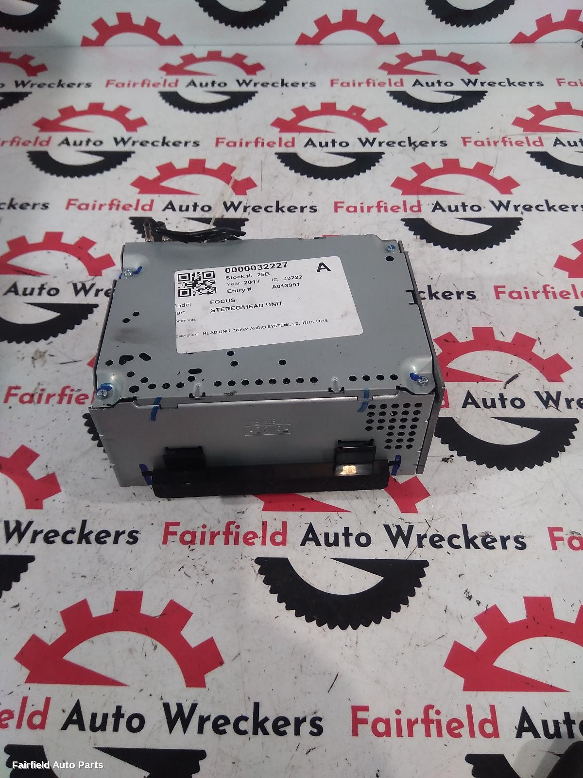2015-2018 Ford Focus Radio Cd Dvd Sat Tv
