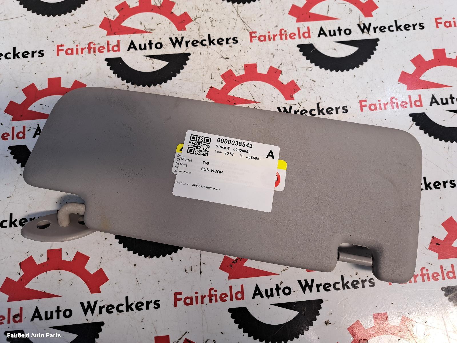 2017-2025 Ldv T60 Sunvisor