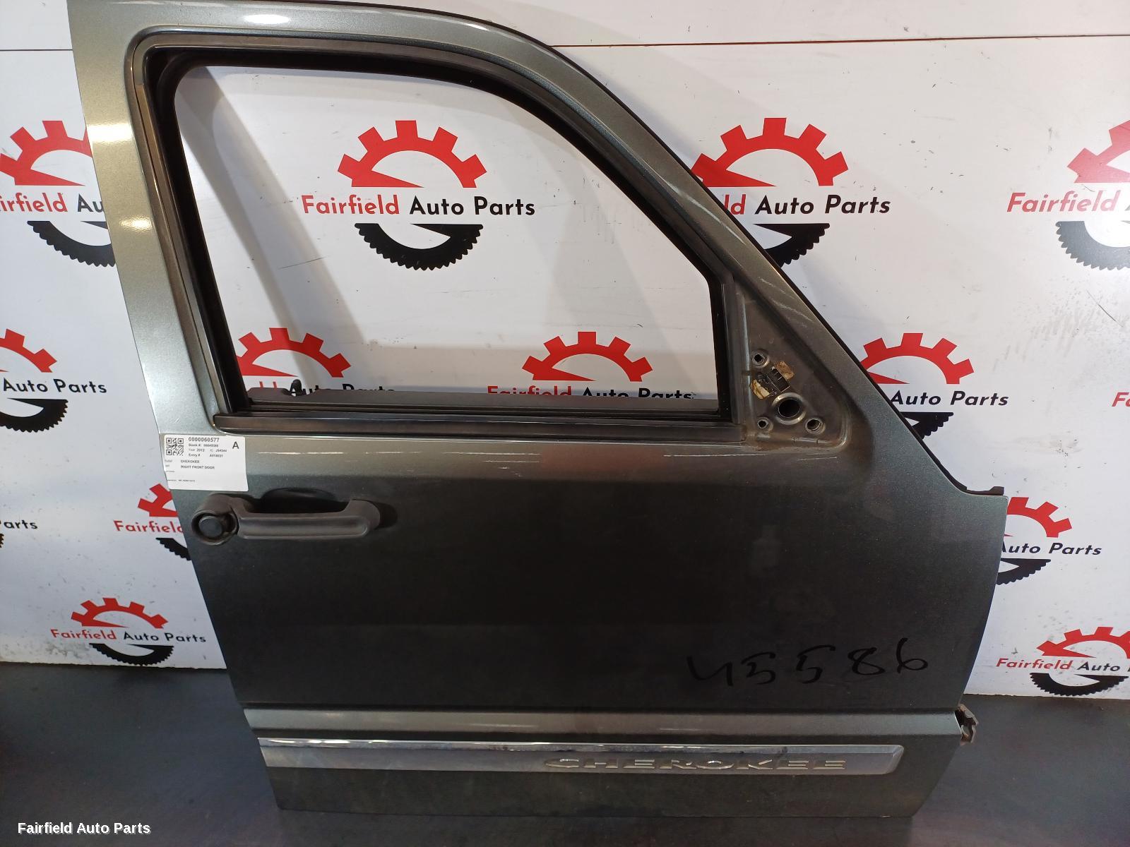 2008-2012 Jeep Cherokee Right Front Door