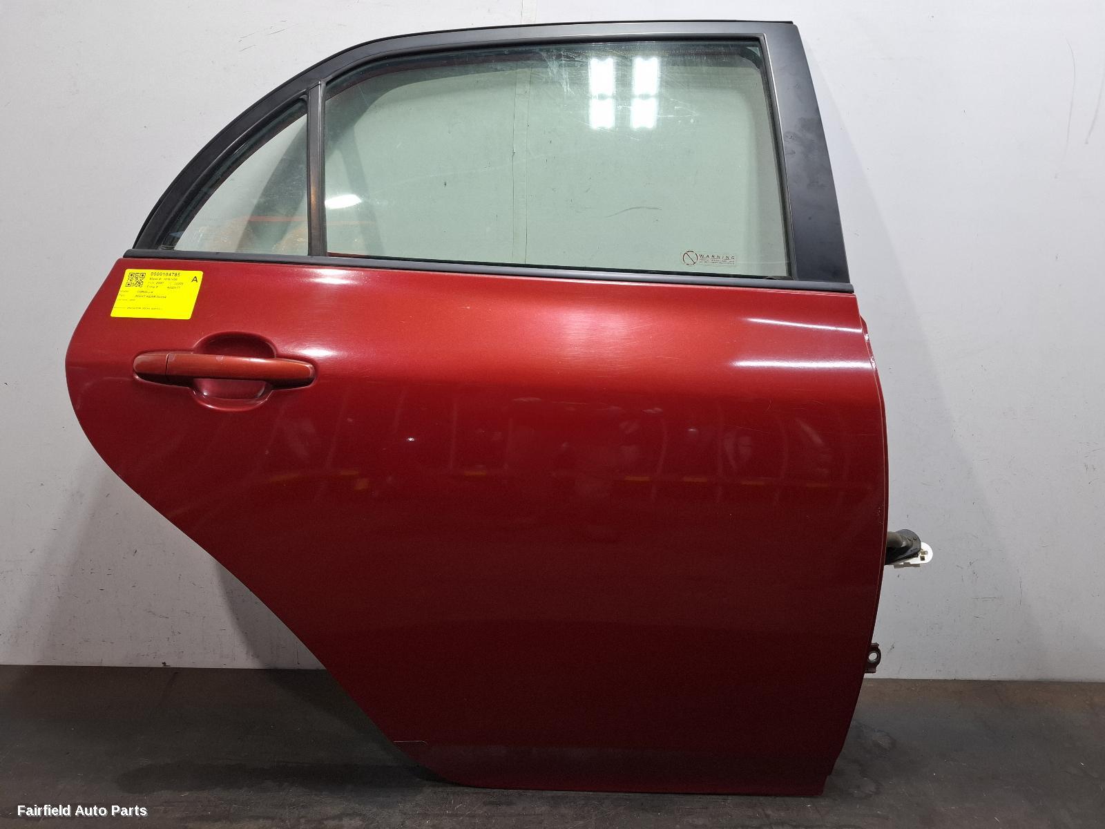 2007-2013 Toyota Corolla Right Rear Door Sliding