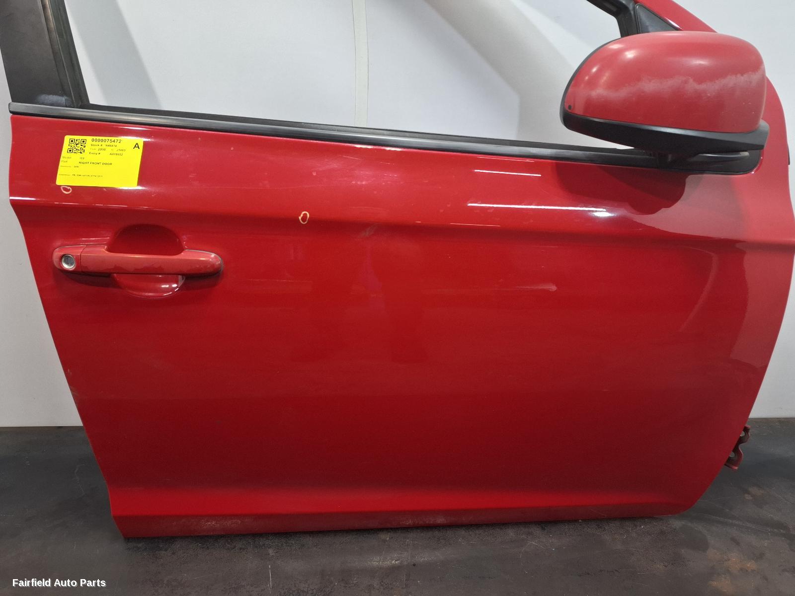2010-2015 Hyundai I20 Right Front Door