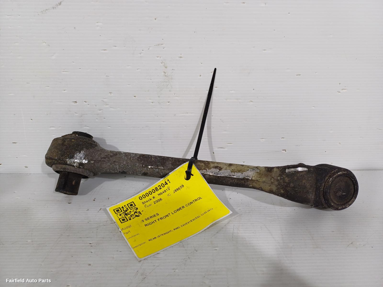 2005-2013 Bmw 3 Series Right Front Lower Control Arm