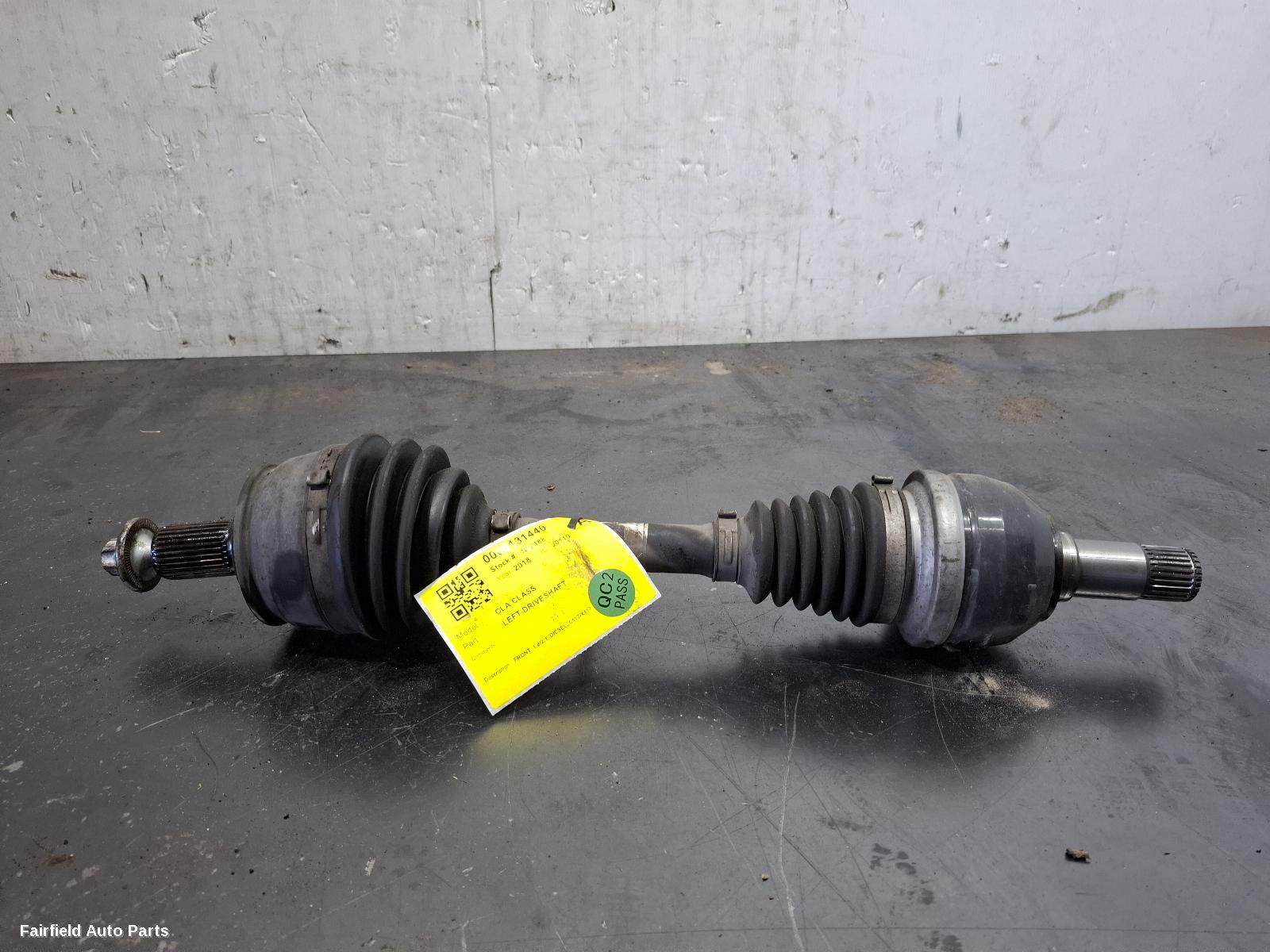 2013-2019 Mercedes Cla Class Left Driveshaft