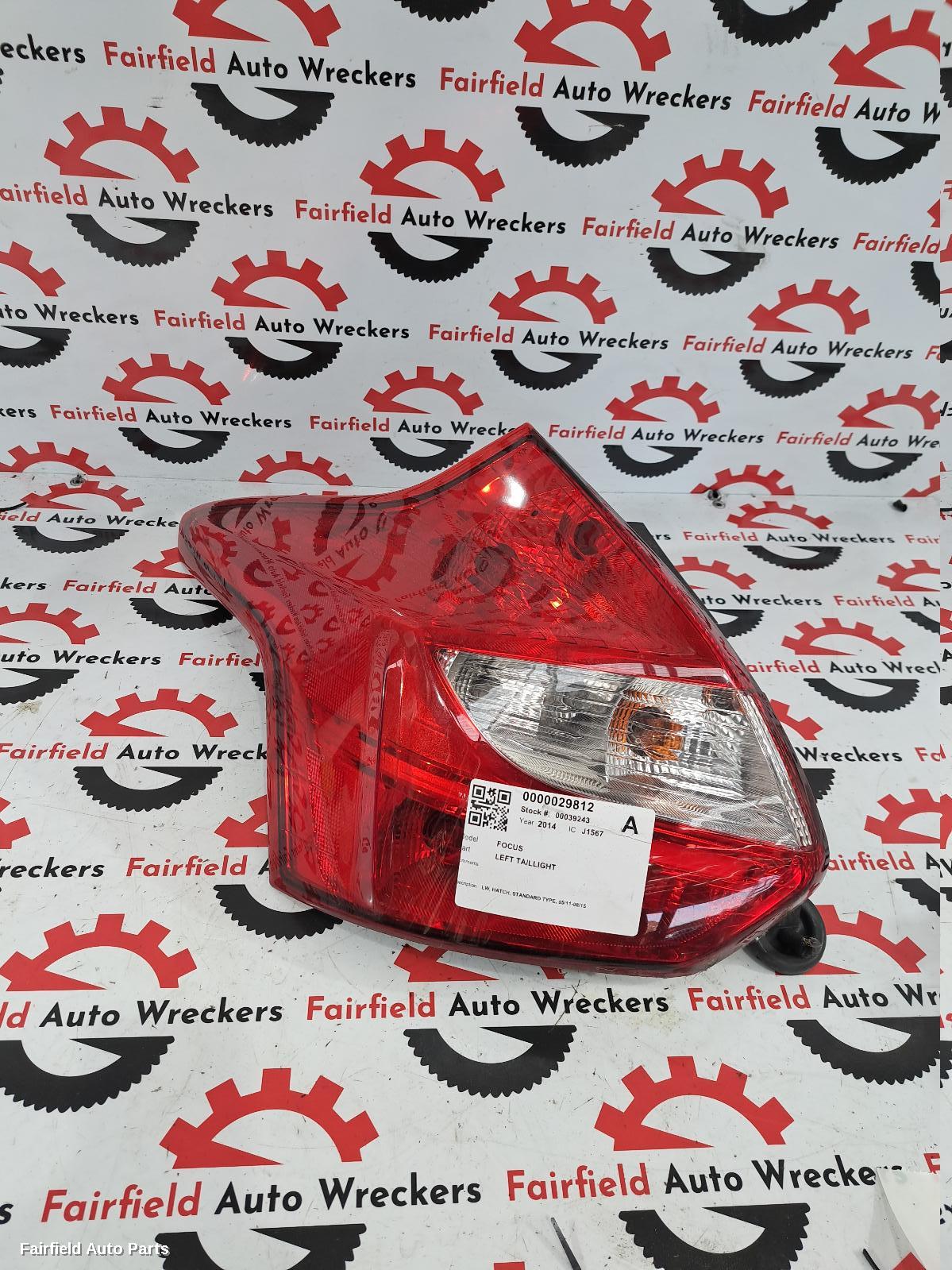 2011-2015 Ford Focus Left Taillight