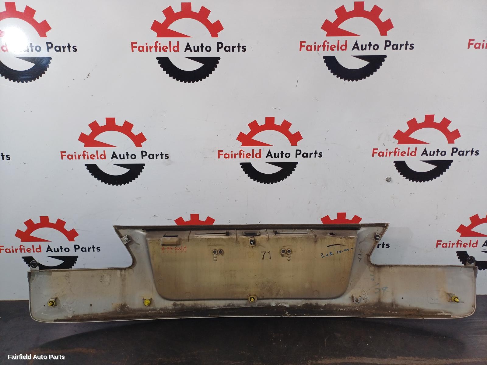 2005-2008 Lexus Is250/is250c Rear Garnish