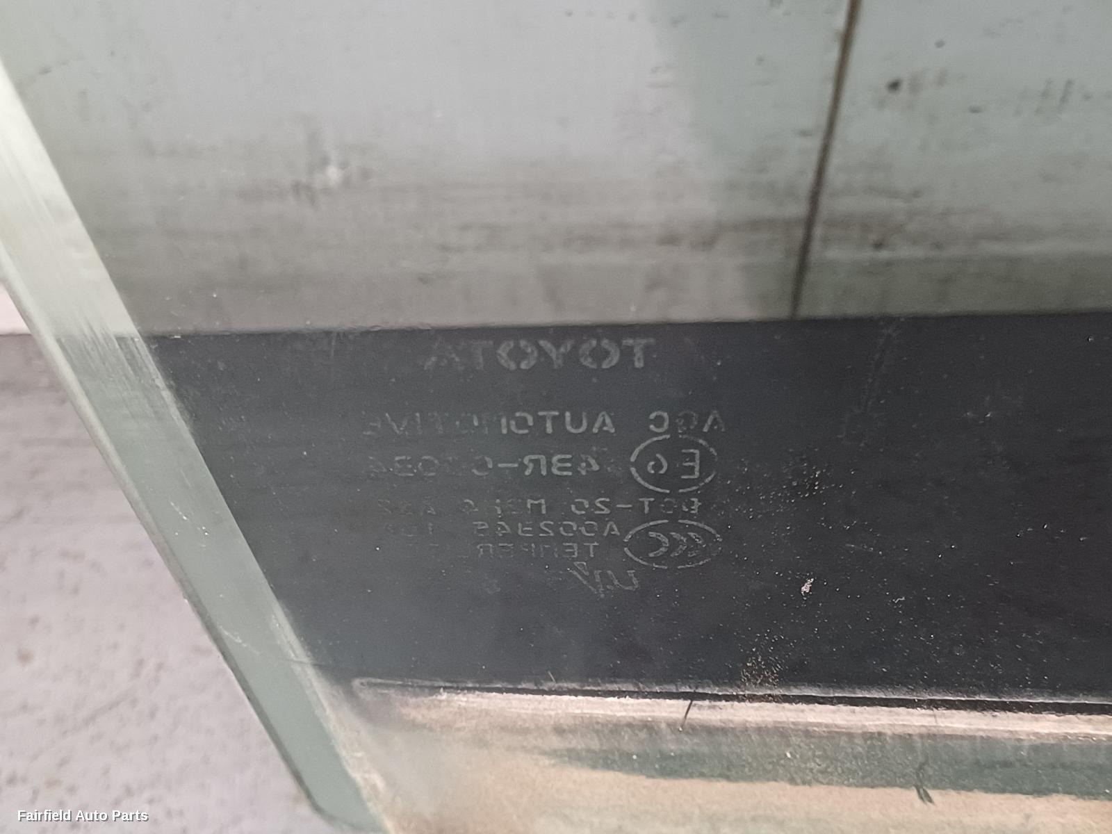 2007-2014 Toyota Kluger Right Front Door Window
