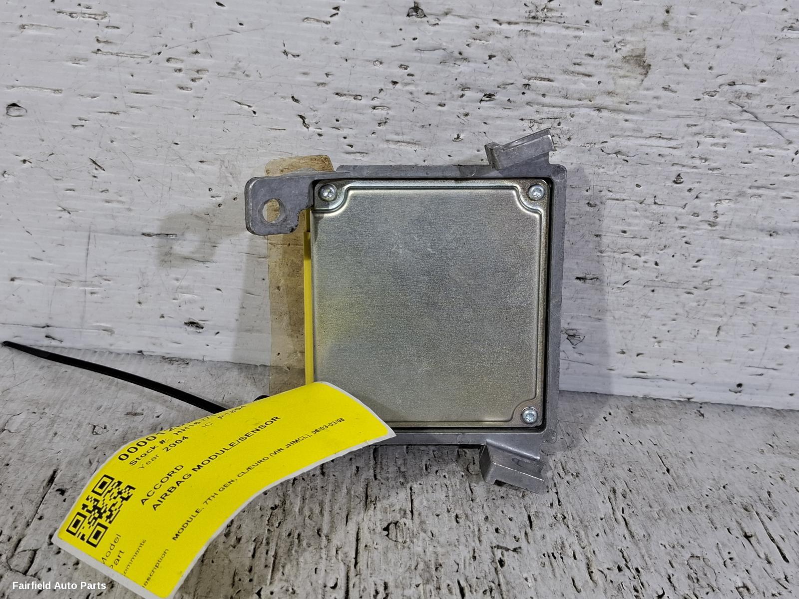 2003-2008 Honda Accord Airbag Module Sensor