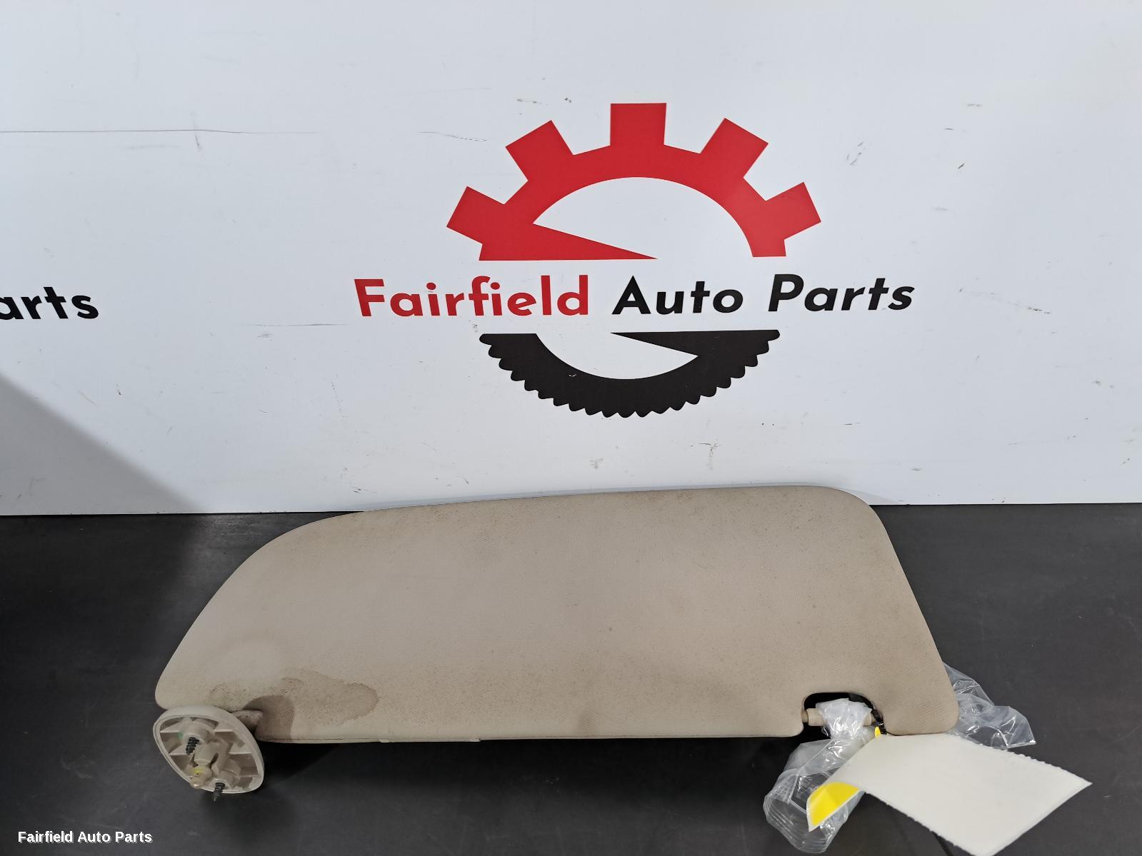 2012-2020 Holden Colorado Sunvisor