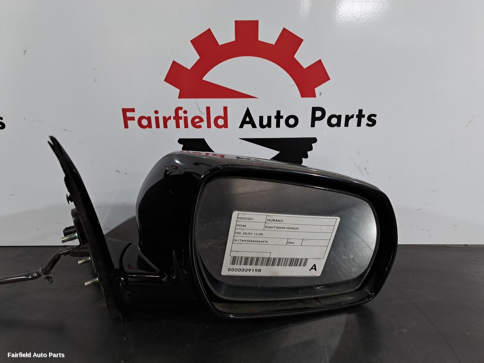 2002-2008 Nissan Murano Right Door Mirror