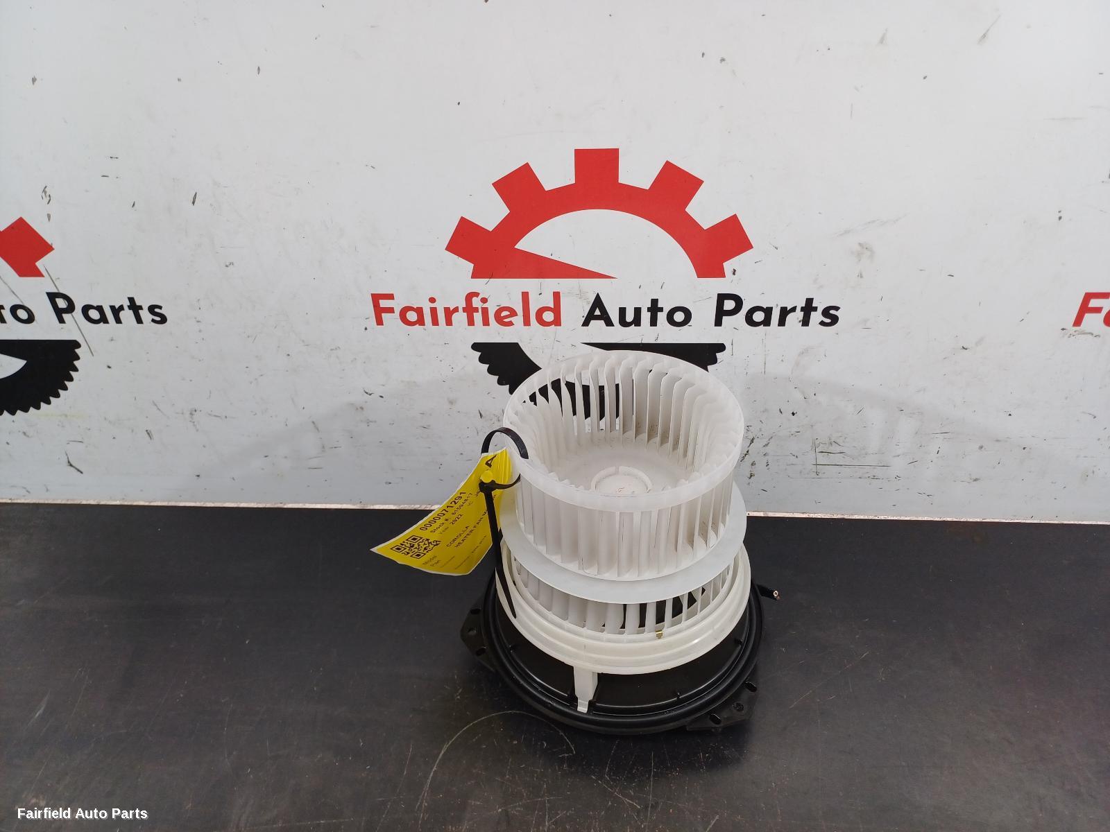 2018-2026 Toyota Corolla Heater Fan Motor