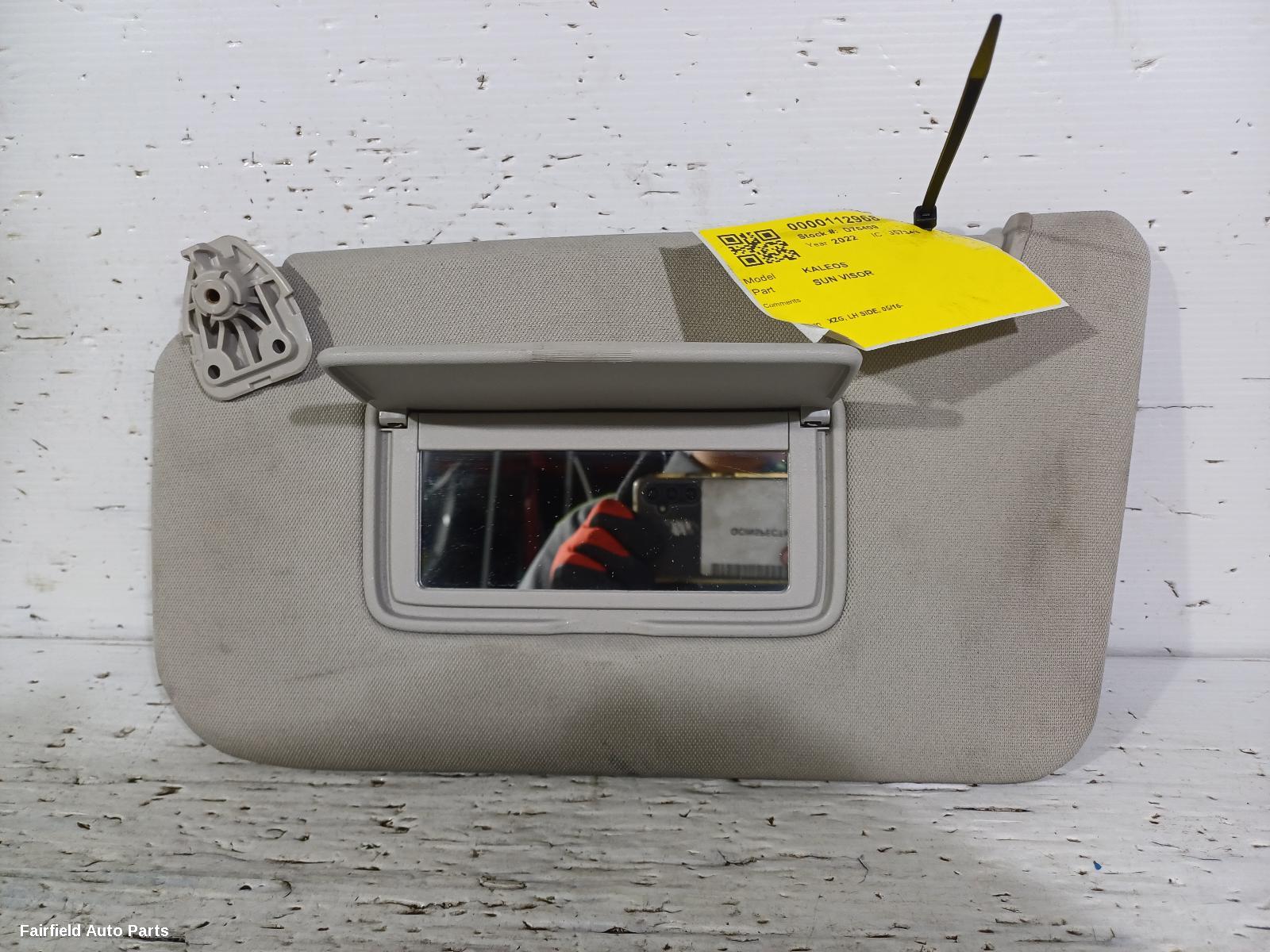 2016-2026 Renault Kaleos Sunvisor