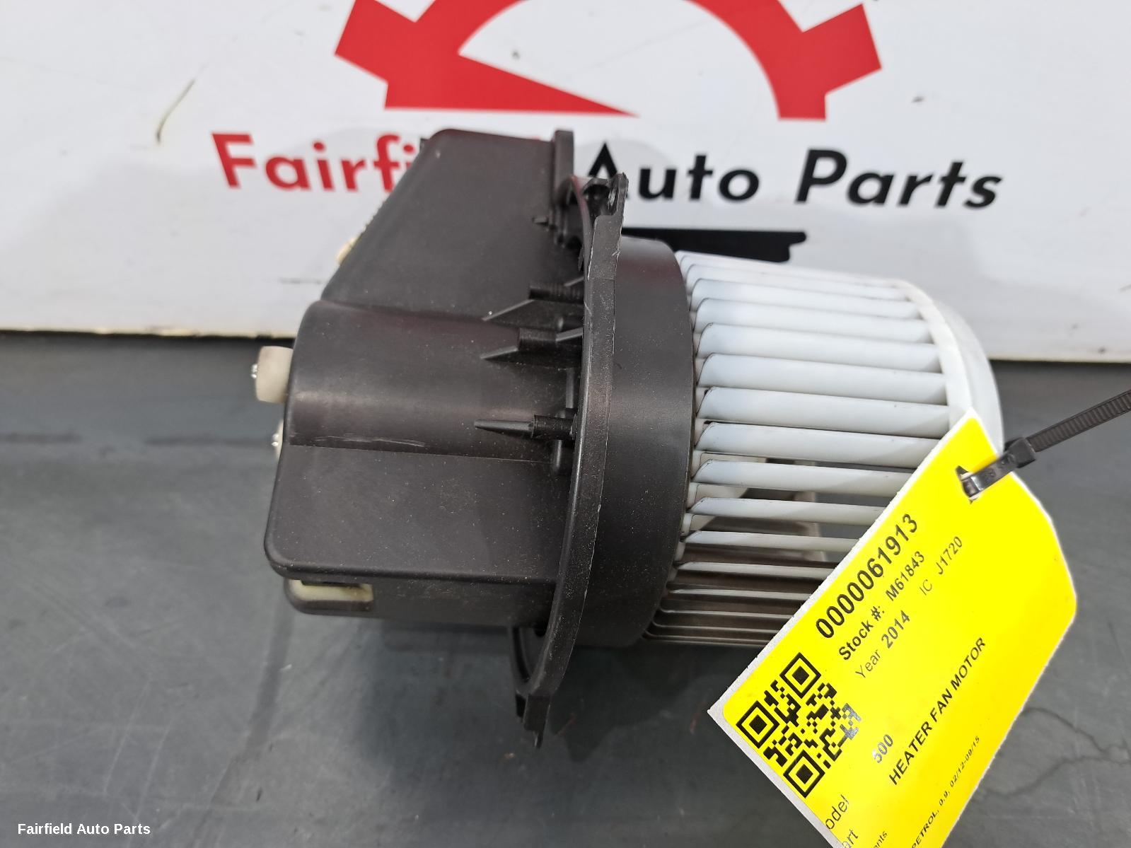 2012-2015 Fiat 500 Heater Fan Motor