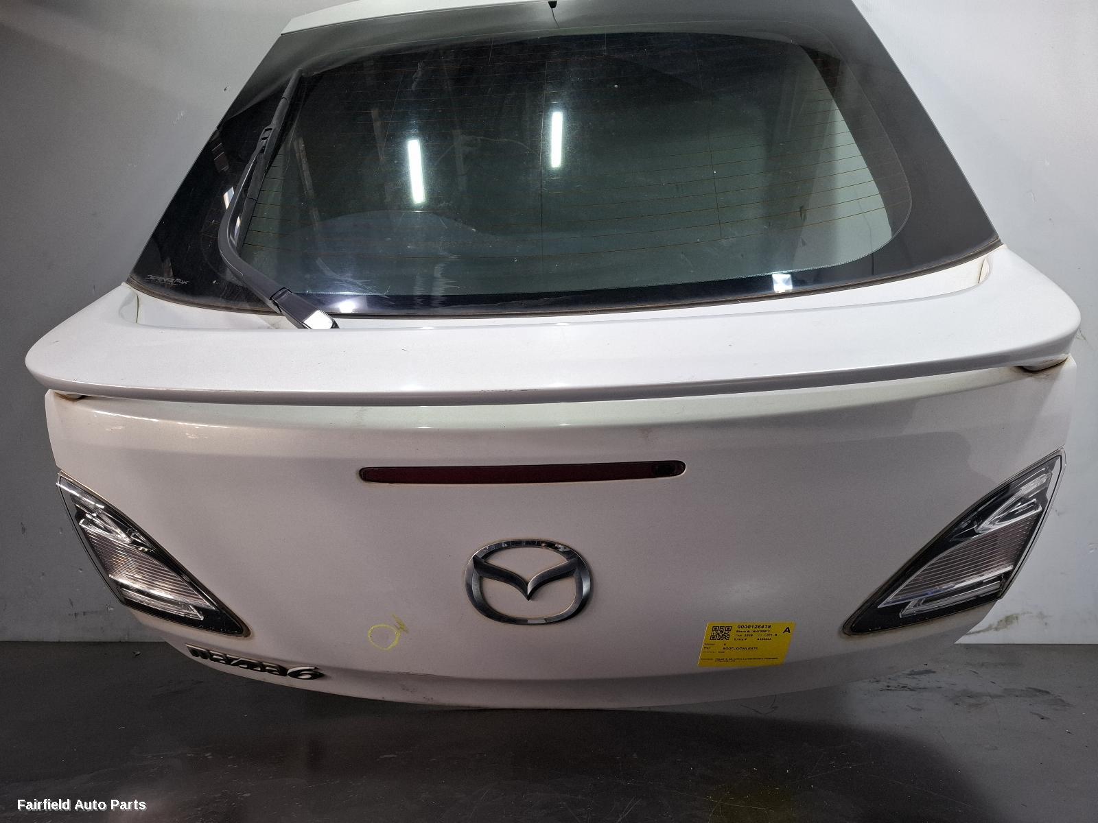 2008-2012 Mazda 6 Bootlid Tailgate