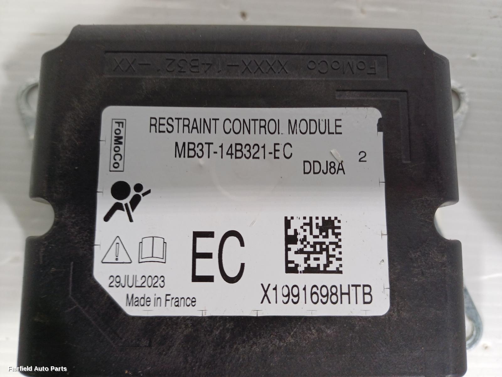2022-2026 Ford Ranger Airbag Module Sensor