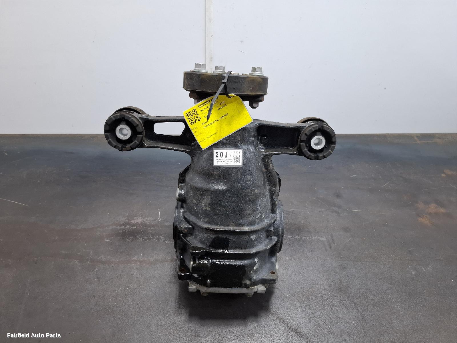 2012-2015 Lexus Gs Differential Centre