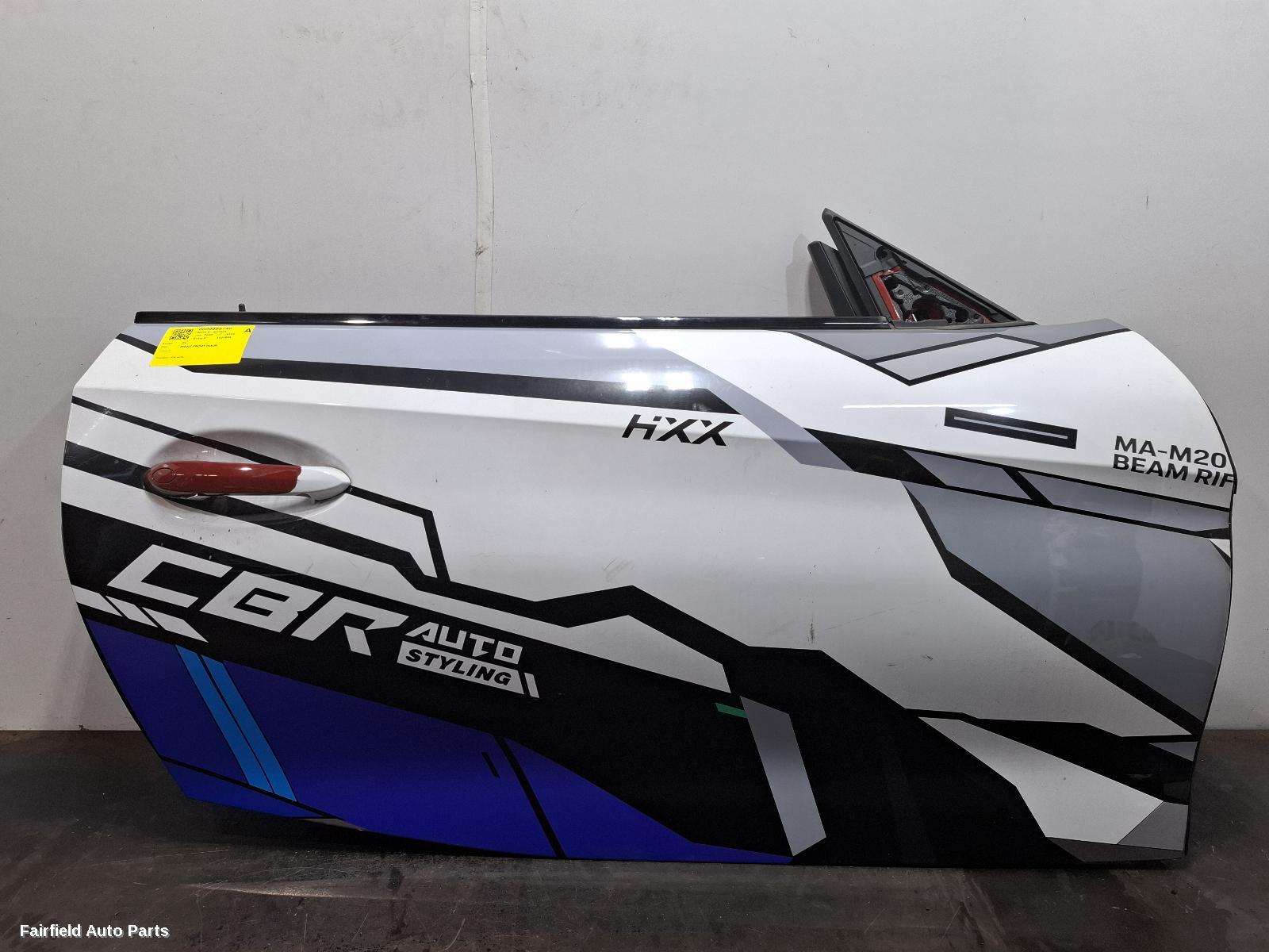 2019-2021 Bmw Z4 Right Front Door