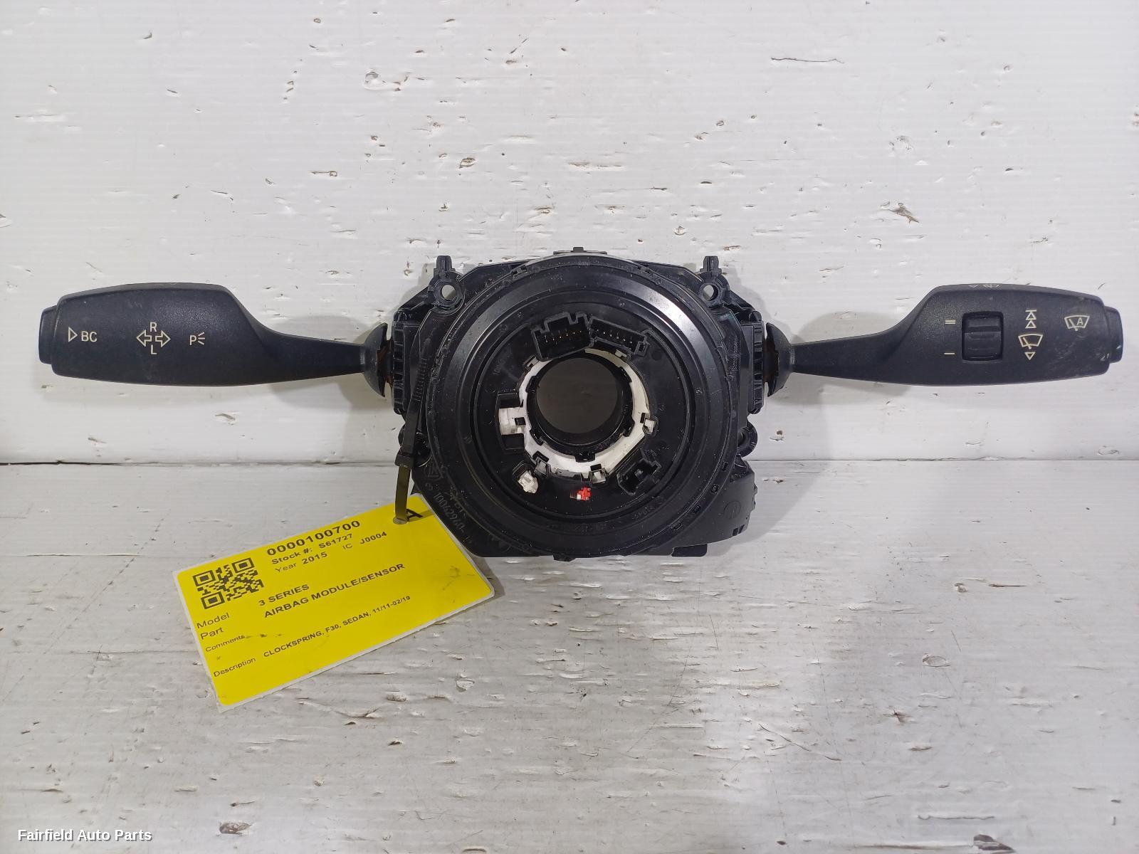 2011-2019 Bmw 3 Series Airbag Module Sensor