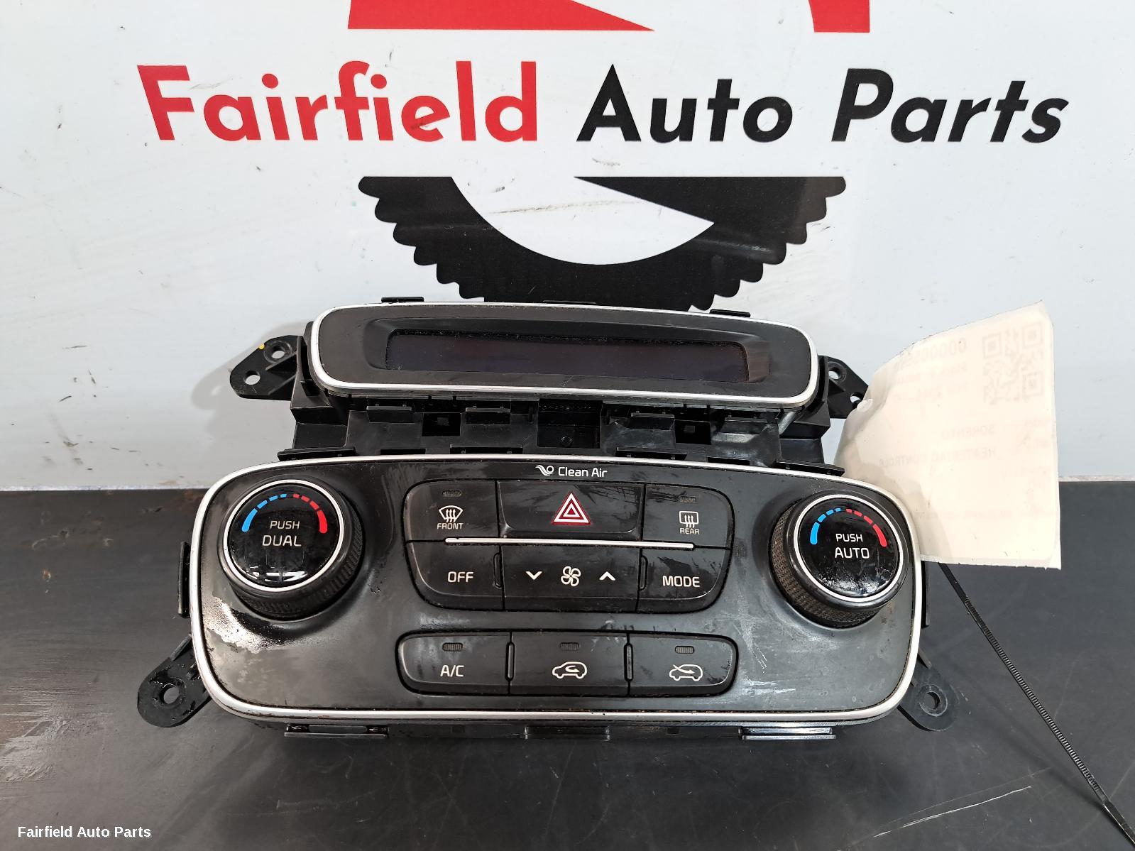 2009-2014 Kia Sorento Heater Ac Controls