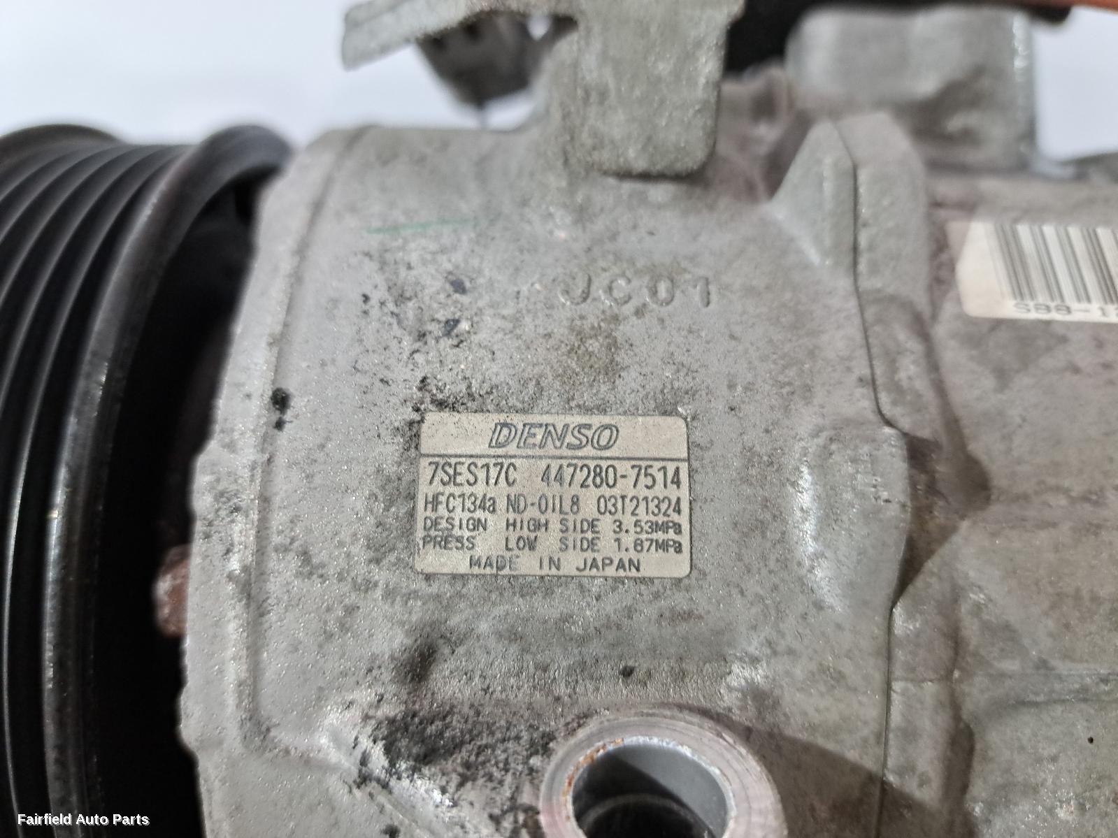 2012-2018 Toyota Rav4 A C Compressor