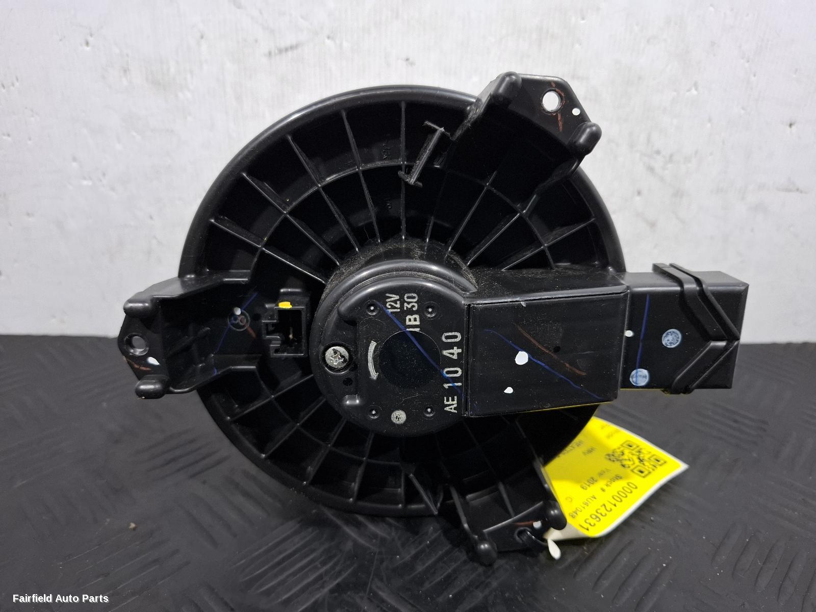 2014-2021 Honda Hrv Heater Fan Motor