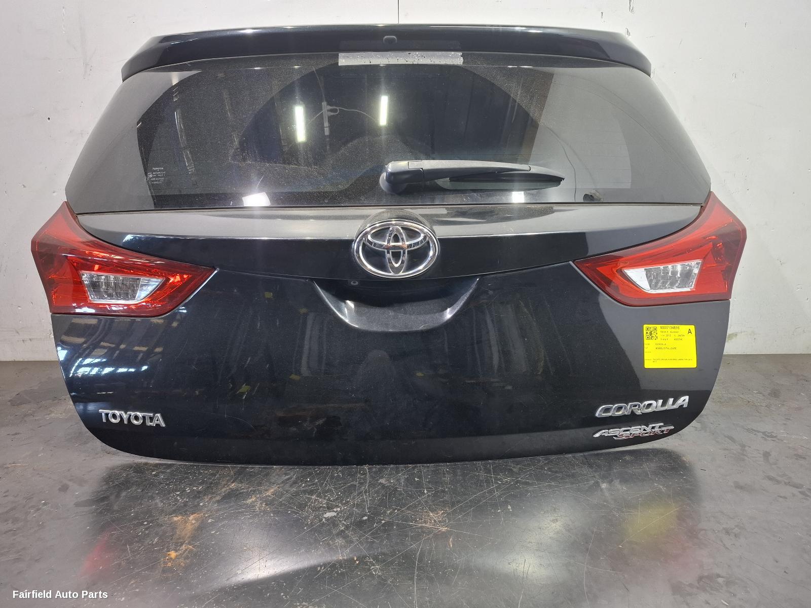 2012-2015 Toyota Corolla Bootlid Tailgate