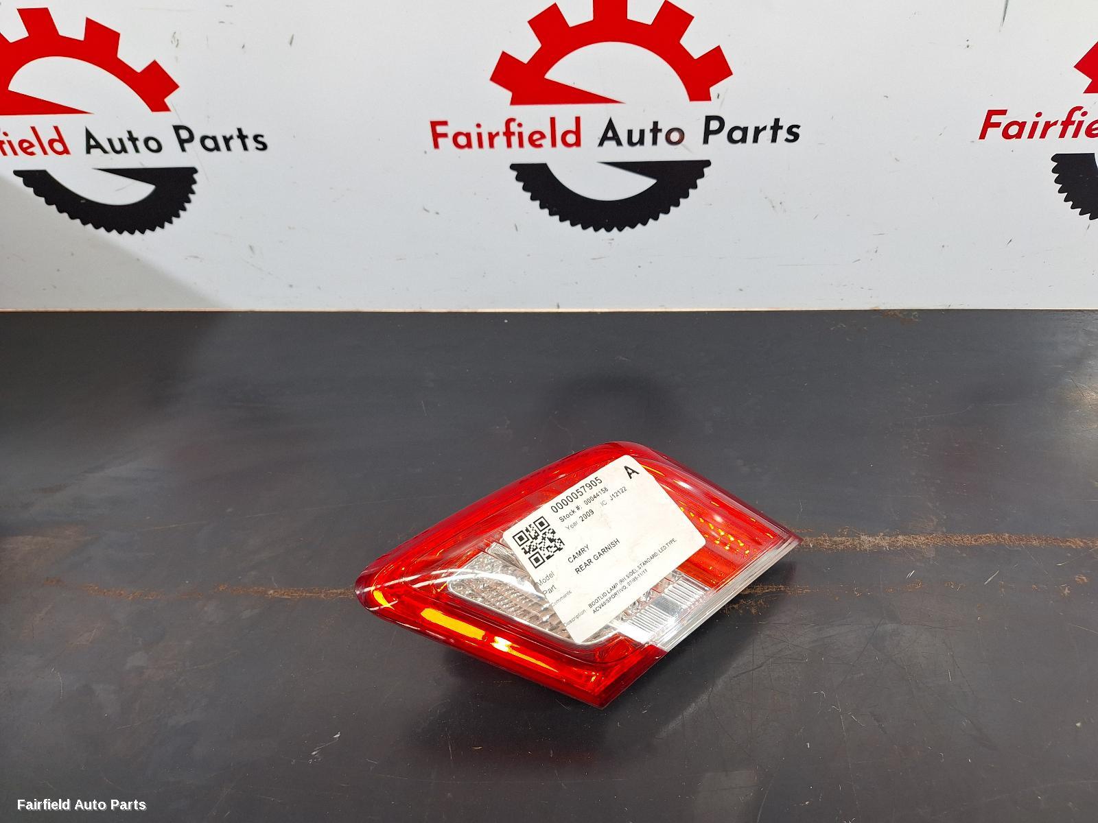 2009-2011 Toyota Camry Rear Garnish
