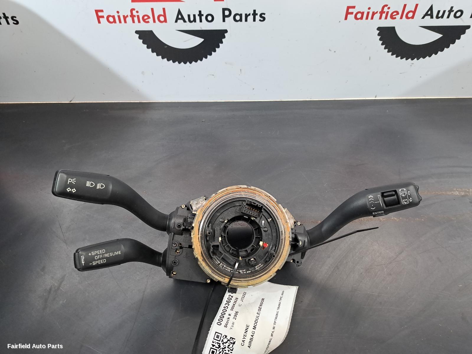 2003-2010 Porsche Cayenne Airbag Module Sensor