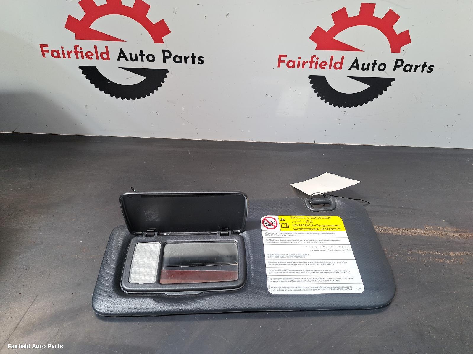 2012-2021 Toyota 86 Sunvisor
