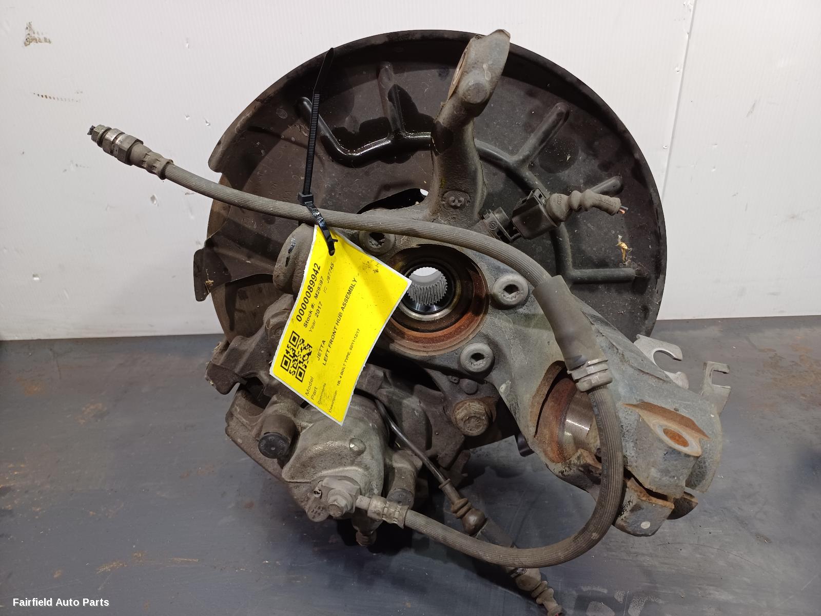 2011-2017 Volkswagen Jetta Left Front Hub Assembly