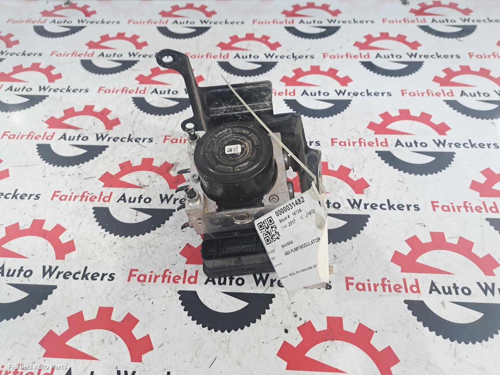 2015-2023 Nissan Navara Abs Pump Modulator